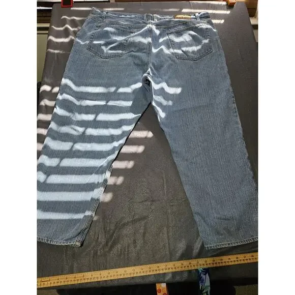 Vintage Arizona Jeans Mens 48 X 29 Light Blue Denim Jeans Relaxed 100% Cotton - Picture 8 of 9